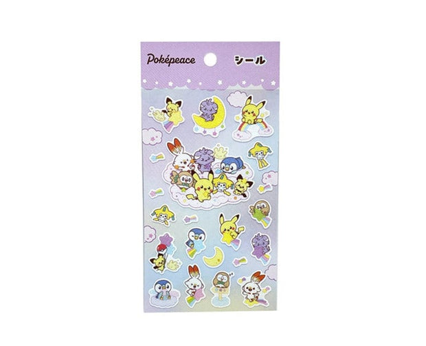 Pokemon Sticker: Pokepeace Starry Night