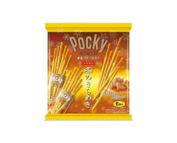 Pocky: Winter's Caramel Butter Chocolate Candy and Snacks Sugoi Mart