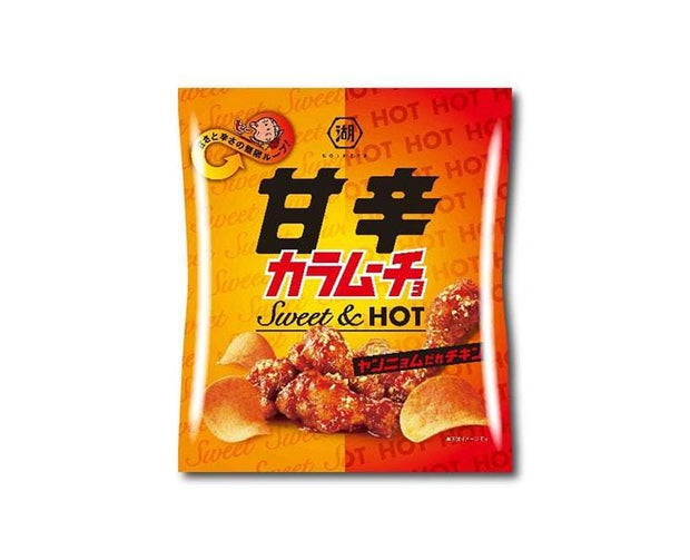 Sweet and Spicy Korean Fried Chicken Potato Chips Candy and Snacks, Hype Sugoi Mart