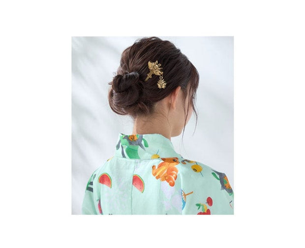Pokemon Ogerpon Hair Pin Summer Fest