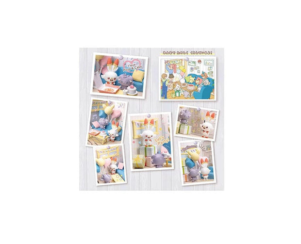 Pokemon PokePeace Takara Tomy House Lounge Scorbunny and Neaspurl