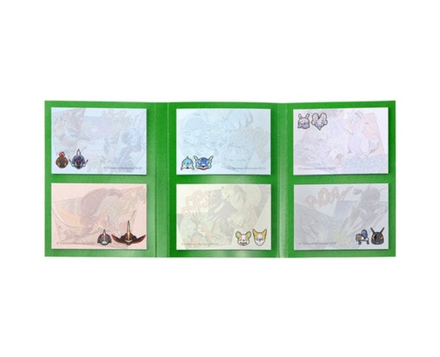 Pokemon Book-shaped Sticky Note Set SECRET of MIGHT