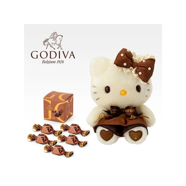 Sanrio x Godiva Plush Set: Hello Kitty