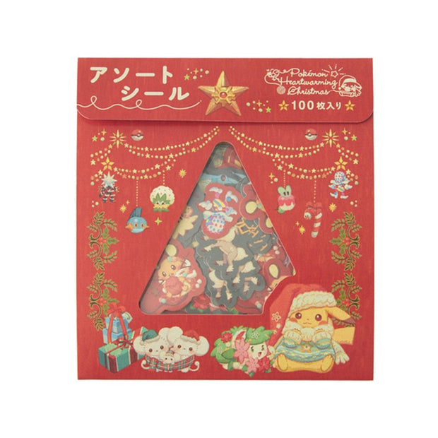 Pokemon Heartwarming Christmas Assorted Stickers