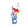 Disney Christmas Judy Hopps Plush Keychain Sock thumbnail 2