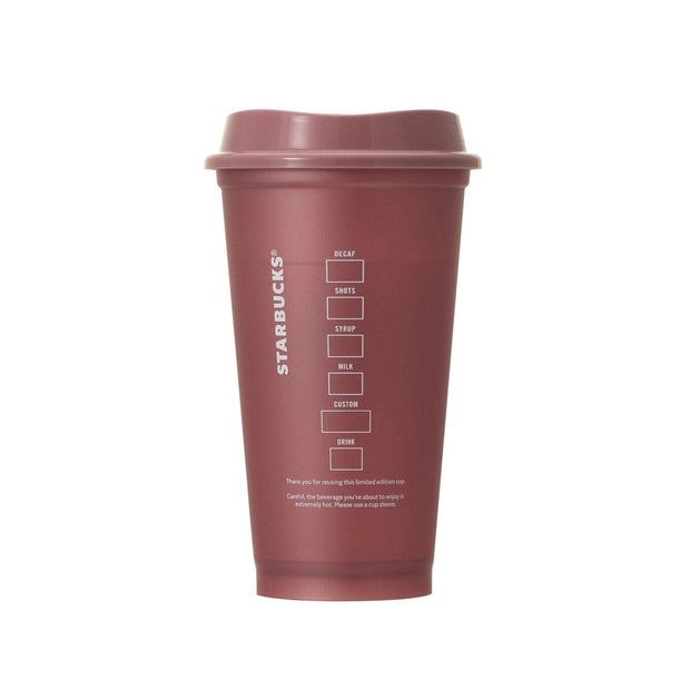 Starbucks Holiday 2024 Color Changing Reusable Cup