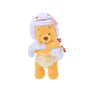 Disney Winnie the Pooh Plush Keychain New Year 2025 White thumbnail 1