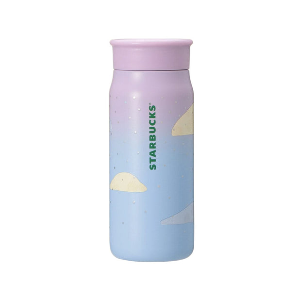 Starbucks Stainless Bottle Ermine and Long-Tailed Tit - Pink