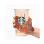Starbucks Valentine 2025 Heat-Resistant Double Wall Glass: Beige thumbnail 6