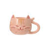 Starbucks Valentine's Day 2025 Mug Cat Face: Beige