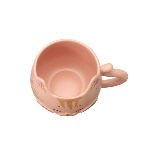 Starbucks Valentine's Day 2025 Mug Cat Face: Beige