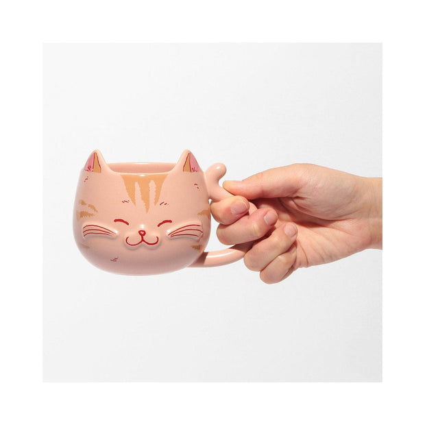 Starbucks Valentine's Day 2025 Mug Cat Face: Beige
