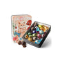 Cacaocat Flower Tin Box with Chocolate: 14 Assortment thumbnail 1
