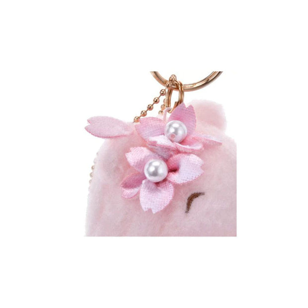 Disney Plush Toy Keychain Sakura: Winnie the Pooh & Piglet