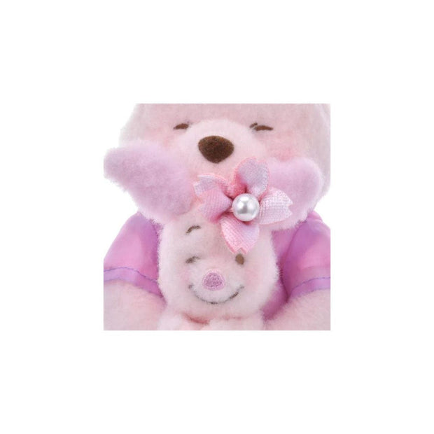 Disney Plush Toy Keychain Sakura: Winnie the Pooh & Piglet
