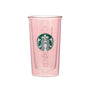 Starbucks Japan Sakura 2025 Double Wall Glass: Pale Pink thumbnail 1