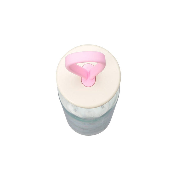 Starbucks Sakura 2025 Silicone Strap Bottle: Pale Blue