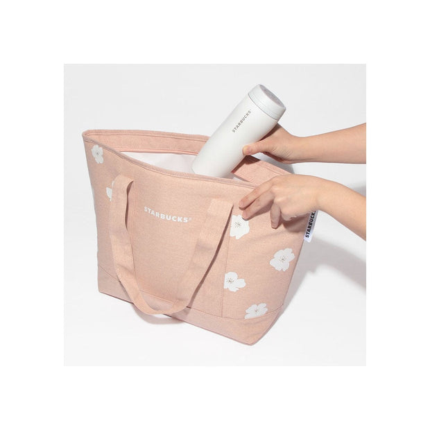 Starbucks Japan Sakura 2025 Cooling Tote Bag