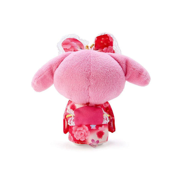 Sanrio Sakura 2025 Gradient Kimono Plush Keychain: My Melody