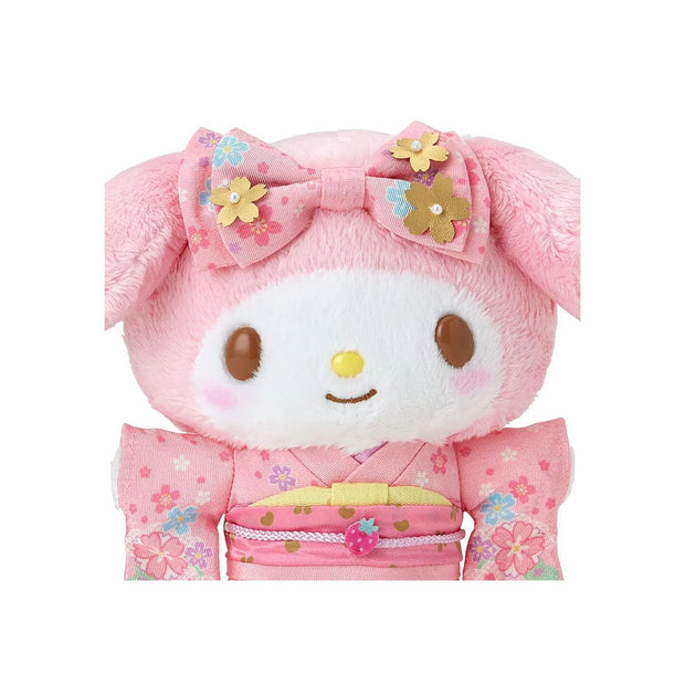 Sanrio Japan Sakura 2025 Mascot Kimono Plush Toy: My Melody