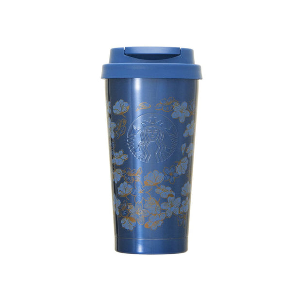 Starbucks Sakura 2025 Stainless Steel Tumbler Night Blue