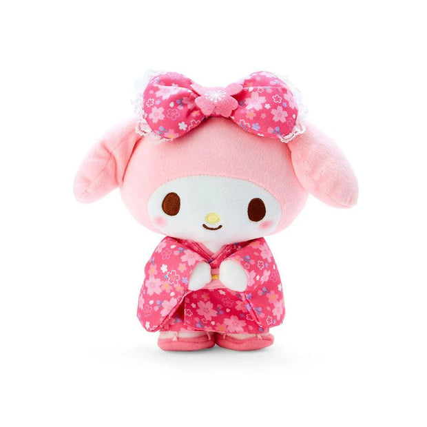 Sanrio Japan Sakura 2025 Kimono Plush Toy: My Melody