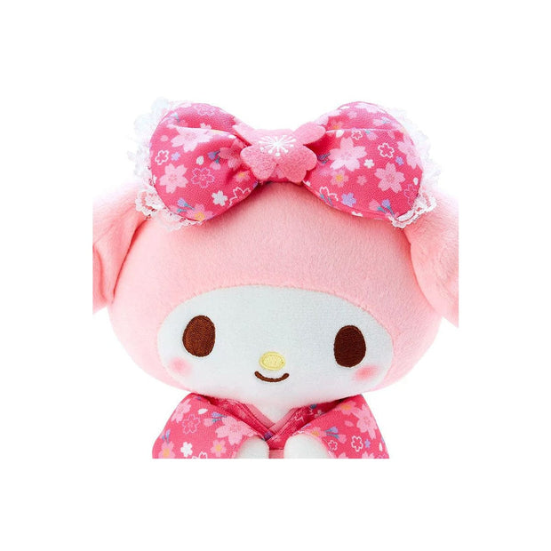 Sanrio Japan Sakura 2025 Kimono Plush Toy: My Melody