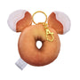 Disney Mickey Mouse Plush Keychain White Donut thumbnail 2