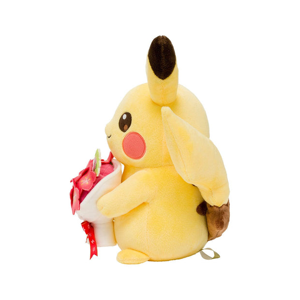 Pokemon Pikachu and Gracidea's Flower Plushie Large