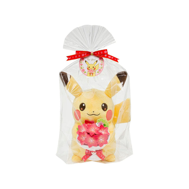 Pokemon Pikachu and Gracidea's Flower Plushie Large