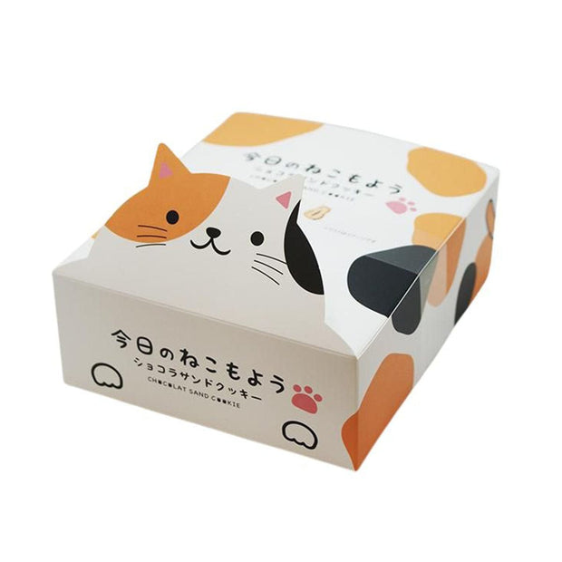 Sandwich Cookies Cat Cookies Chocolate