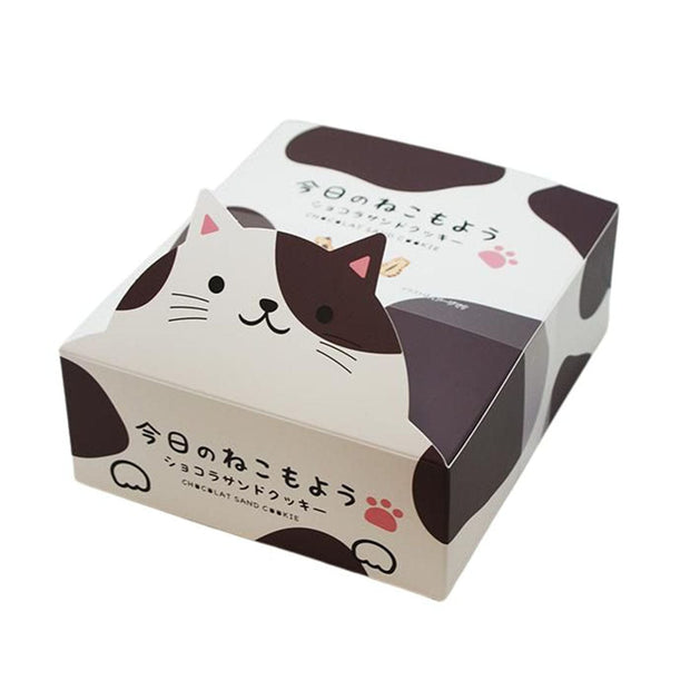 Sandwich Cookies Cat Cookies Chocolate