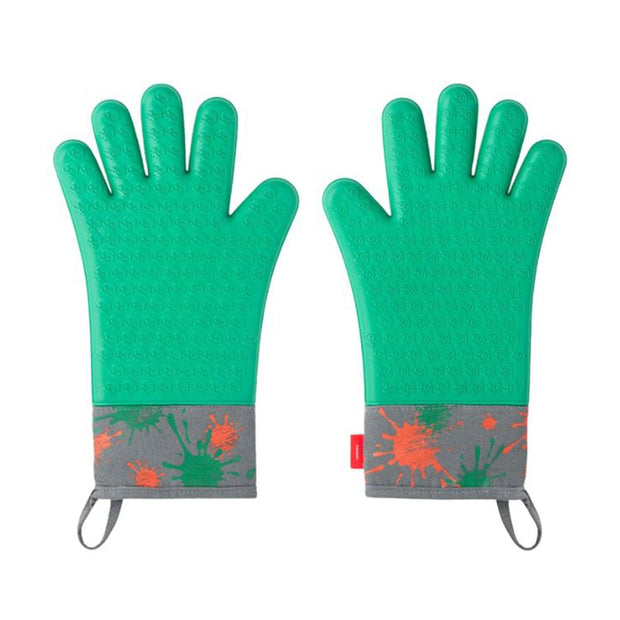 Nintendo Splatoon 3 Salmon Run Silicone Mittens