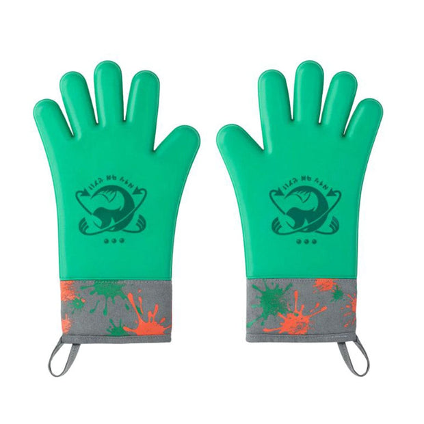 Nintendo Splatoon 3 Salmon Run Silicone Mittens
