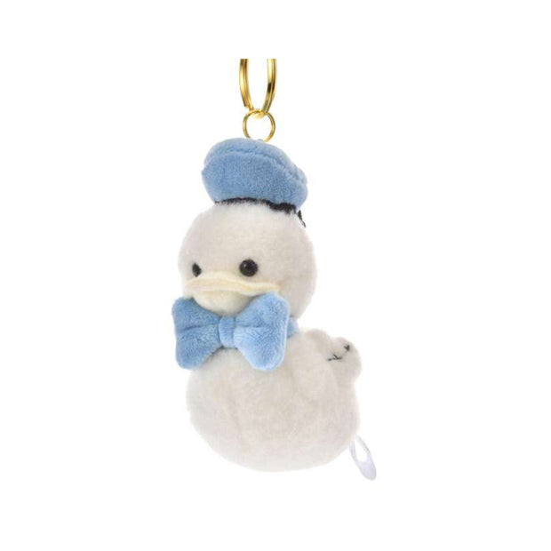 Disney Donald The King Birthday Plush Keychain