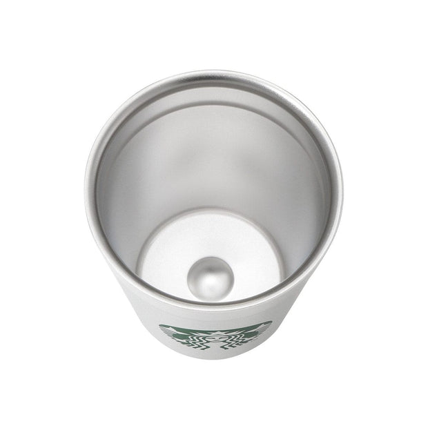 Starbucks 2WAY Stainless Steel Cup/Holder Matte White