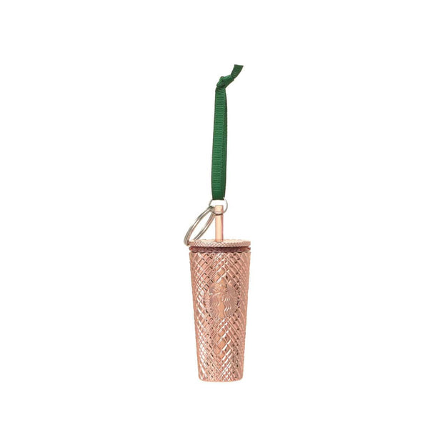 Starbucks Ornament Logo Cold Cup Tumbler Gold