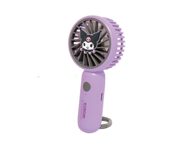 Stay cool and stylish with the Sanrio Rechargeable Portable Fan featuring Kuromi! This portable fan is perfect for adding a touch of playful mischief to your summer adventures.

Size: 6 x 3 x 15 cm // 2.4 x 1.2 x 5.9 in