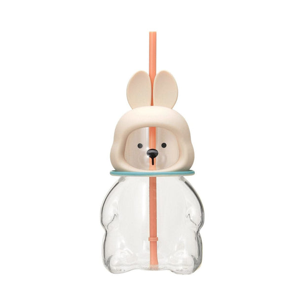 Starbucks Glass Tumbler Bearista Astro Rabbit