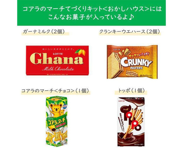 Lotte Koala March Snack House Kit