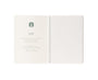 Starbucks Japan Holiday 2023 White Canvas Notebook thumbnail 3