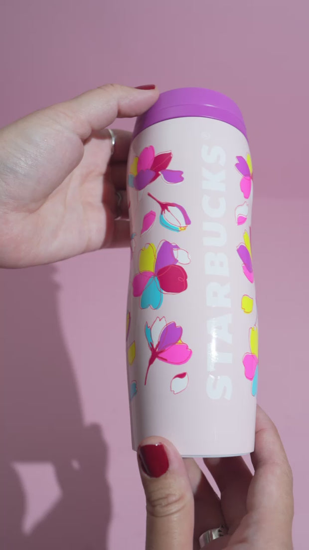 Starbucks Japan Sakura 2024 Colorful Petal Bottle