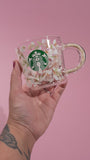 Starbucks Japan Sakura 2024 V2 Bead Glass Mug thumbnail 2