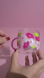 Starbucks Japan Sakura 2024 Bead Glass Mug thumbnail 2