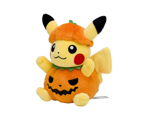 (Sunsetted) Pokemon Paldea Spooky Halloween Pumpkin Pikachu Plush