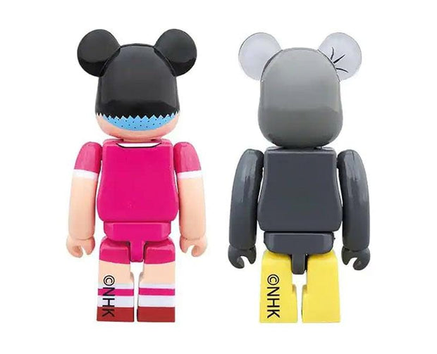 NHK x Bearbrick: Chico & Kyoe 100% Anime & Brands Sugoi Mart