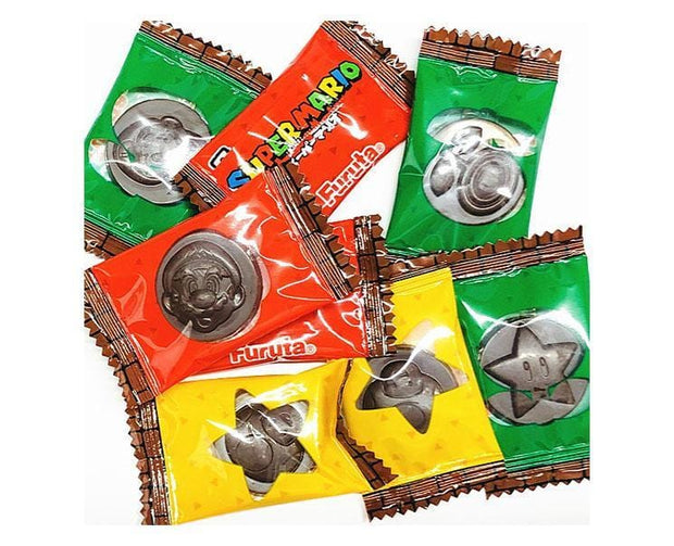 Super Mario Choco Coins Candy and Snacks Japan Crate Store