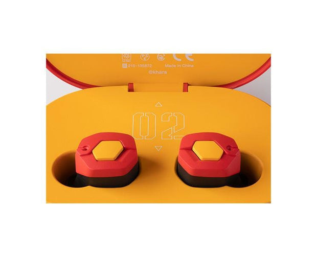 Evangelion Wireless Earbuds (Unit - 02) Anime & Brands Sugoi Mart