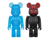 Star Wars x Bearbrick: Darth Maul & Darth Vader (Holographic) 100% Anime & Brands Sugoi Mart