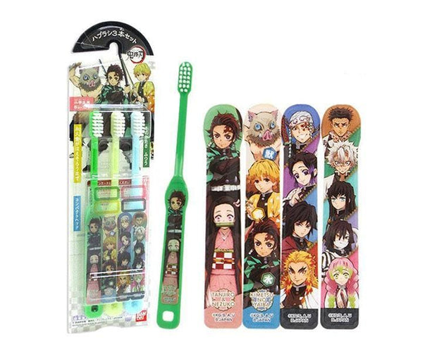 Demon Slayer Kids Toothbrush Set Home Sugoi Mart